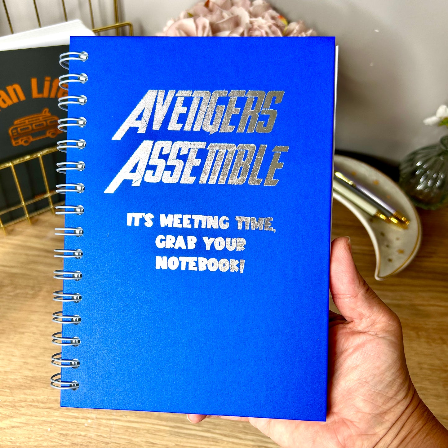 'Any Text You Like' Hardback Notebook