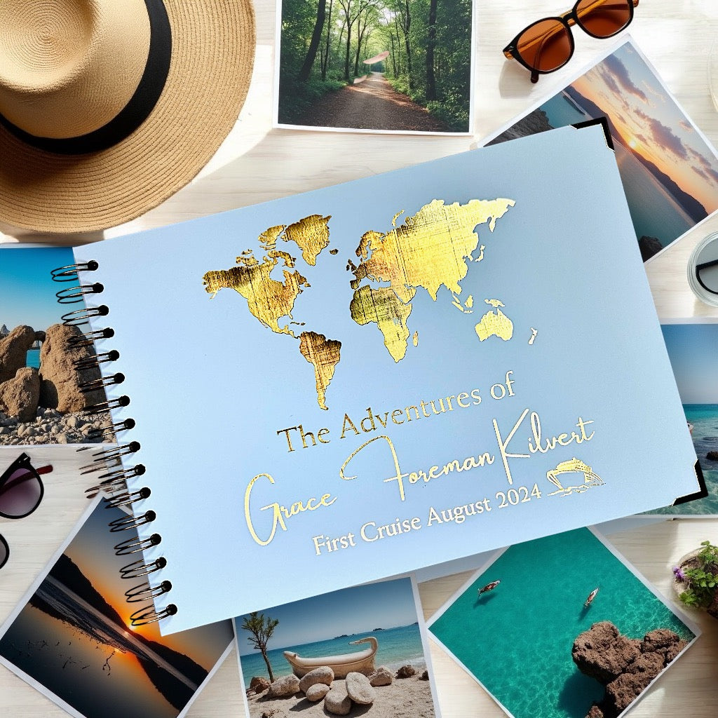 'The Adventures of' A4 Travel Memory Book