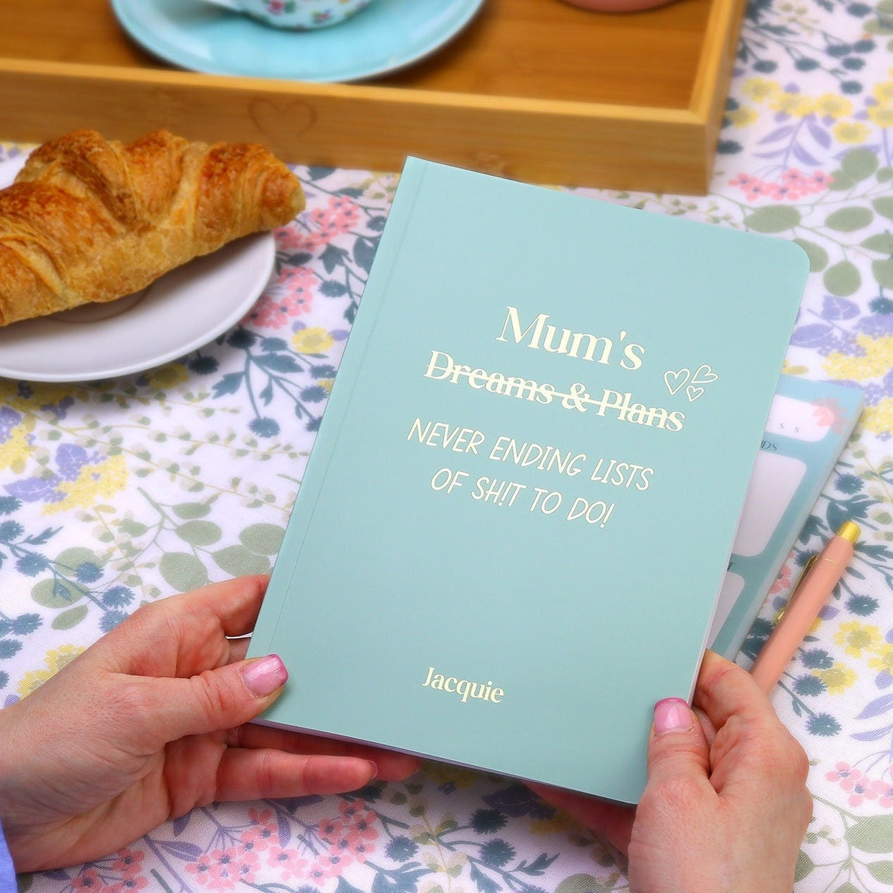 Mums Dreams and Plans Softback Notebook